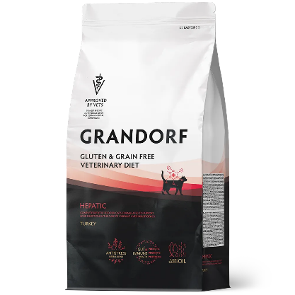 Grandorf Vet Turkey Hepatic For Cats
