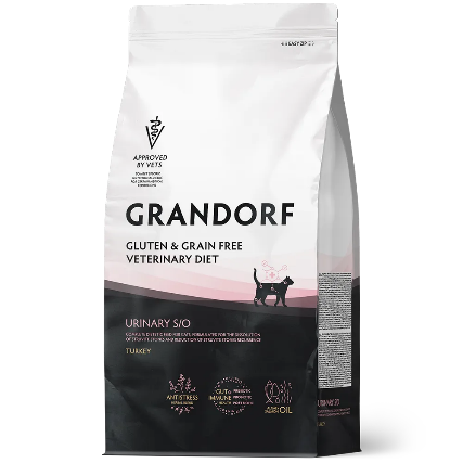 Grandorf Vet Turkey Urinary S/O For Cats